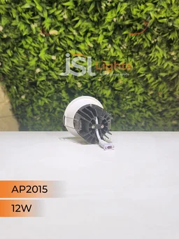 APRA 2015 Deep Recessed COB Downlight | Black & White Body, CRI 80, 130 Lumens/Watt, 2 Year Warranty - 12W, 4000K, White