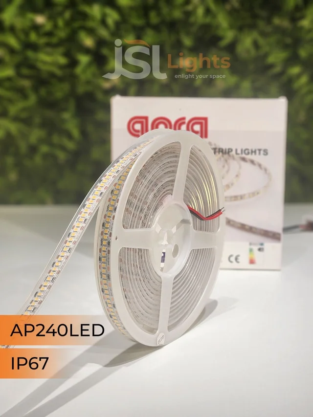APRA 12V 2835 240Led IP67 Strip Light 5Mt Pack - 240LED, NW