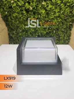 LX 919 12W 6" Round Led Gate Light - SQ