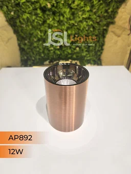 APRA AP892 12W Round CP Surface Cylinder Light - 12W, 4000K, CP