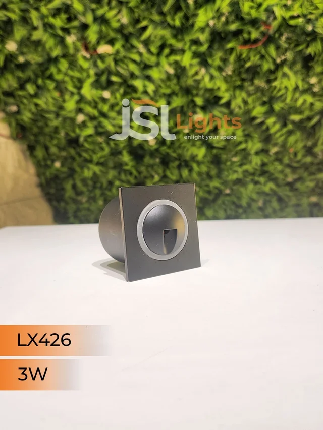 LX426 3W Led Foot Light - Black