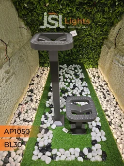 JSL 1050 12W 11 Inches Square Gate Light - Bollard Light, SQ