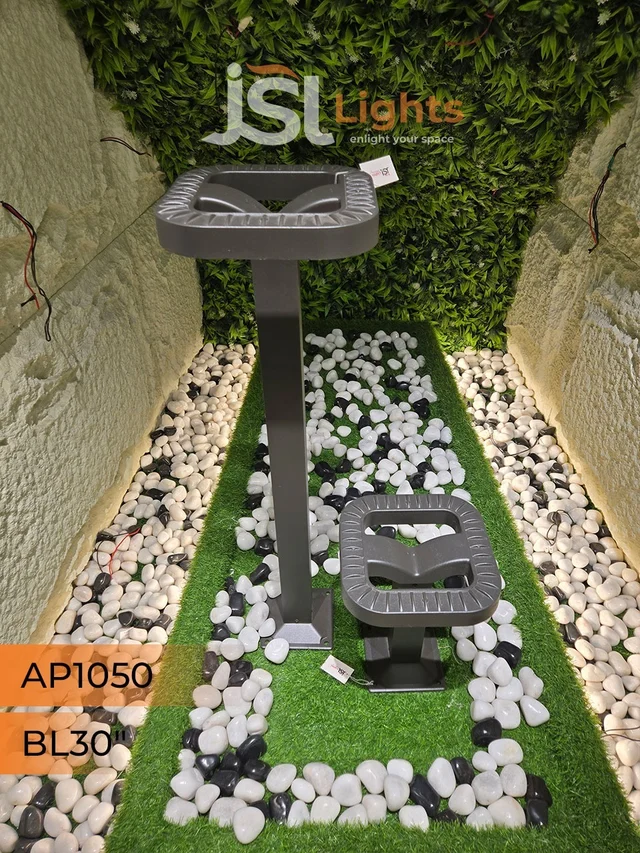 JSL 1050 12W 11 Inches Square Gate Light - Bollard Light, SQ