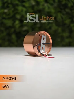 APRA 093 6W RG Round Surface Cylindrical Light - 6W, 3000K