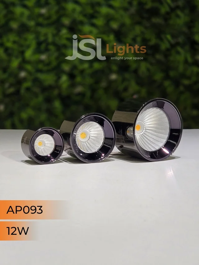 APRA 093 12W PB Round Surface Cylindrical Light - 12W, 4000K