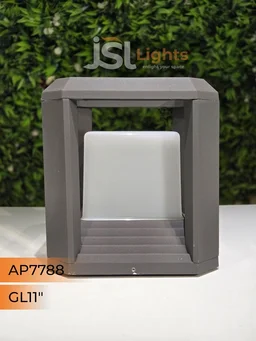 JSL 7788 11 Inches Outdoor Pillar Post Gate Light - Gate Light 11"