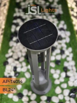 APRA 6W T- 4014 24" RD Outdoor Solar Led Light