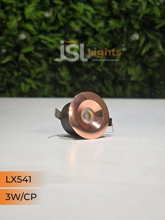 LX 541 3W Black RG Deep Recessed COB Downlight - 3W