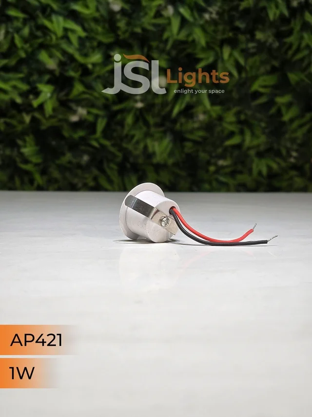 APRA 421 3W White Deep Recessed COB Downlight - 1W, 4000K