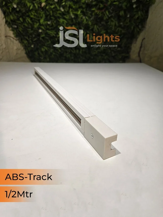 APRA 18 INCH ABS Black Ceiling Track Channel - 18IN, White