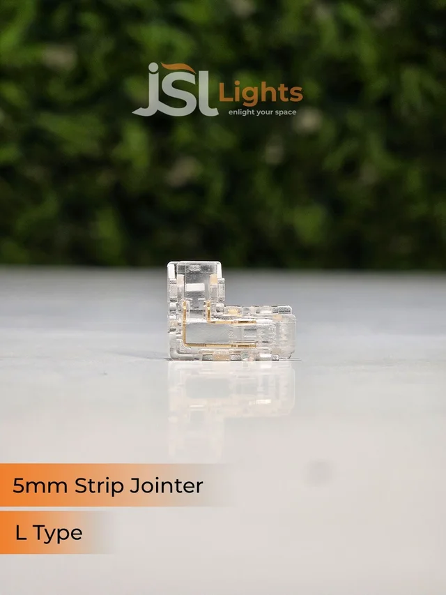 APRA 5mm Led Strip Jointer (20 Pcs Packing) - L Jointer