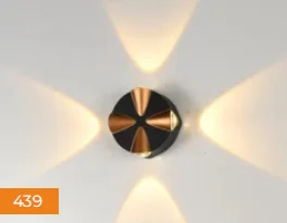 LX439 4W 4Way Wall Decorative Led Light - 4W