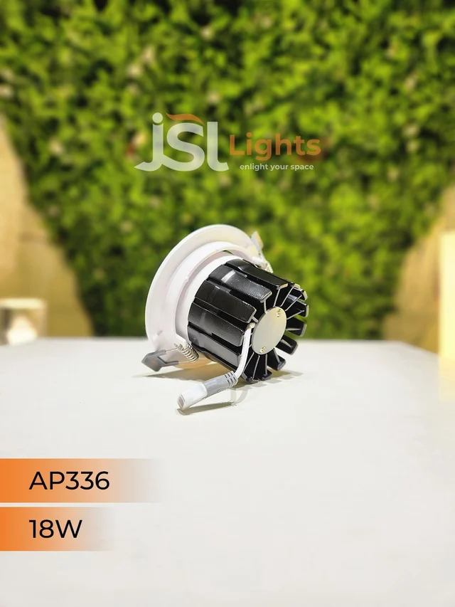 APRA AP 336 18W Round Deep Recessed COB Downlight - 18W, 6000K