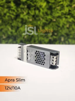 APRA 120W Slim 12V Led Strip Constant Current Driver - 120W/10AM