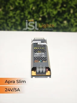 APRA Slim 24V Led Strip Constant Current Driver - 5Amp