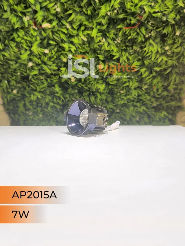 APRA AP 2015A 7W Gun Black Recessed COB Downlight - 7W, 4000K