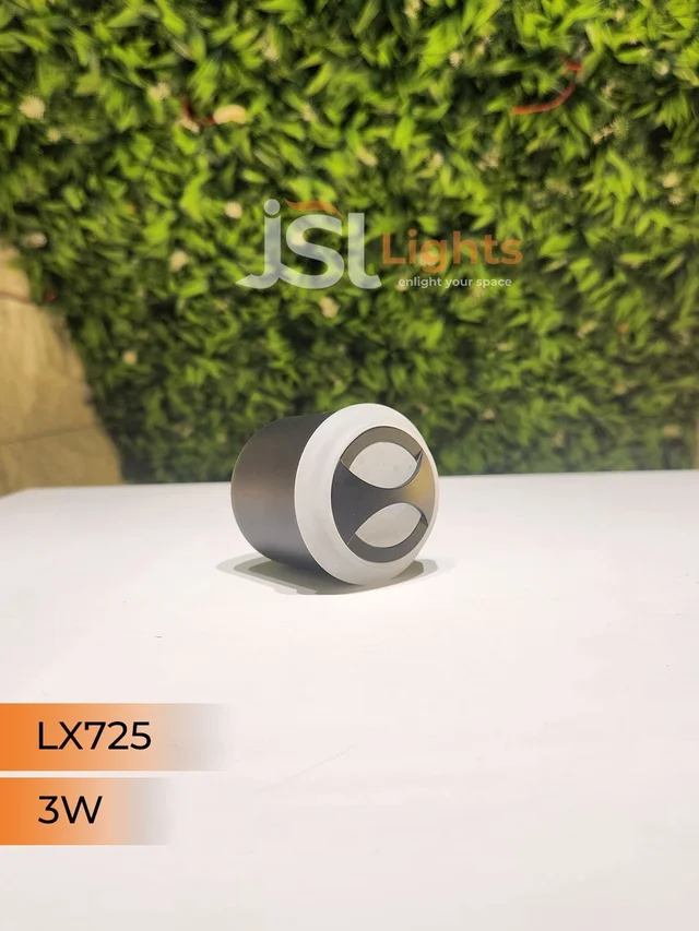 LX725 3W Led Foot Light - Black