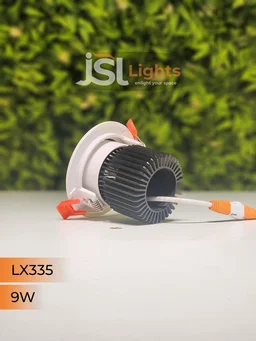 LX LX 335 50W COB Downlight for Saree, Cloth & Car Showrooms | Double Height Commercial LED | India - 9W, 4000K