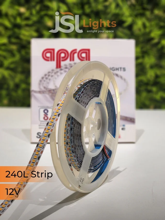 APRA 12V 2835 240Led Strip Cove Light 5Mt Pack - 240LED, WW