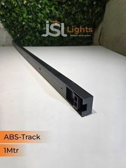 APRA 1M ABS Black Ceiling Track Channel - 1M, Black