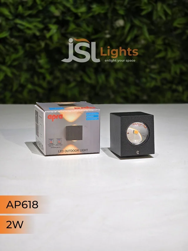 APRA 618 2W Up Down Outdoor Wall Light - 2W