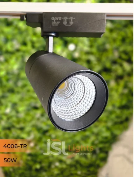 APRA AP4006 - 50W LED TRACK SPOTLIGHT - 50W, 4000K, BLACK