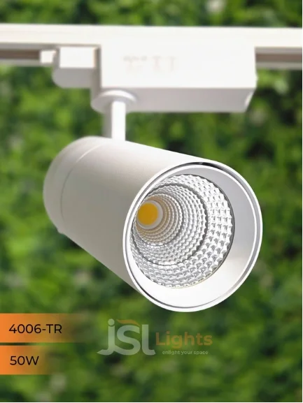 APRA AP4006 - 50W LED TRACK SPOTLIGHT - 50W, 4000K, WHITE