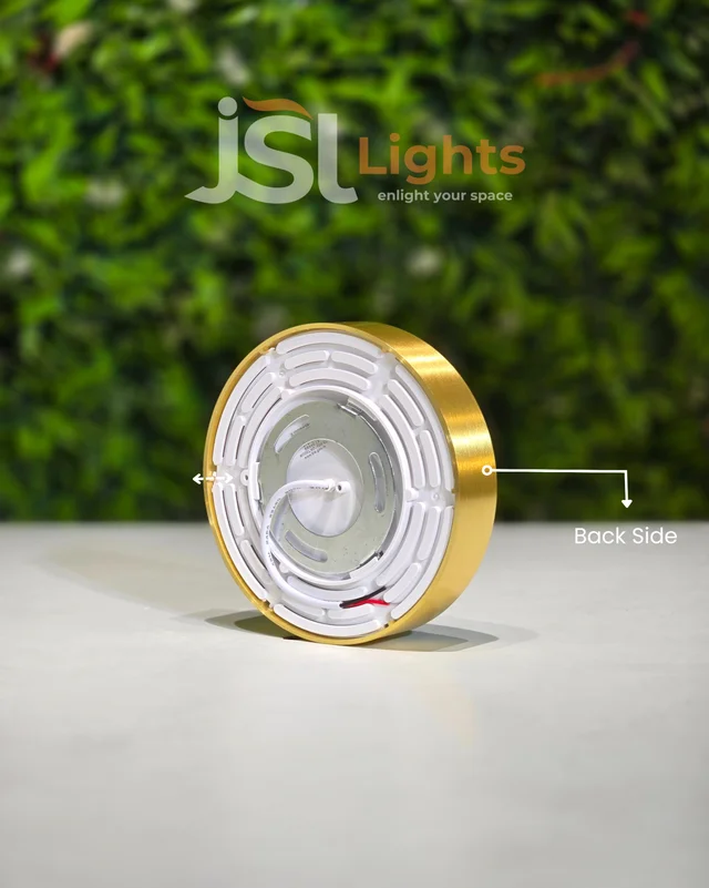 LX 787 12W Round Surface Diffuser Panel Light - 12W, 4000K, GD