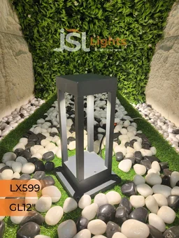 LX 599 12W 12 Inches Square Outdoor Gate Light -