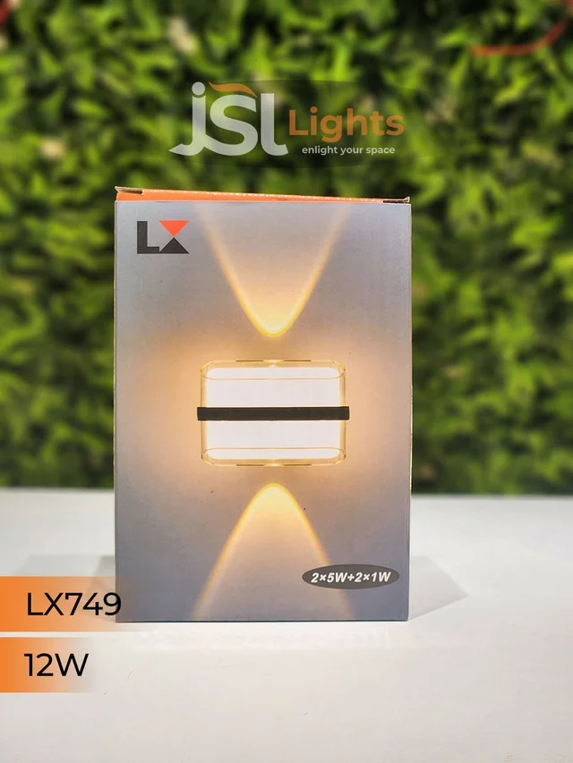 LX 749 12W Up Down Outdoor Wall Light