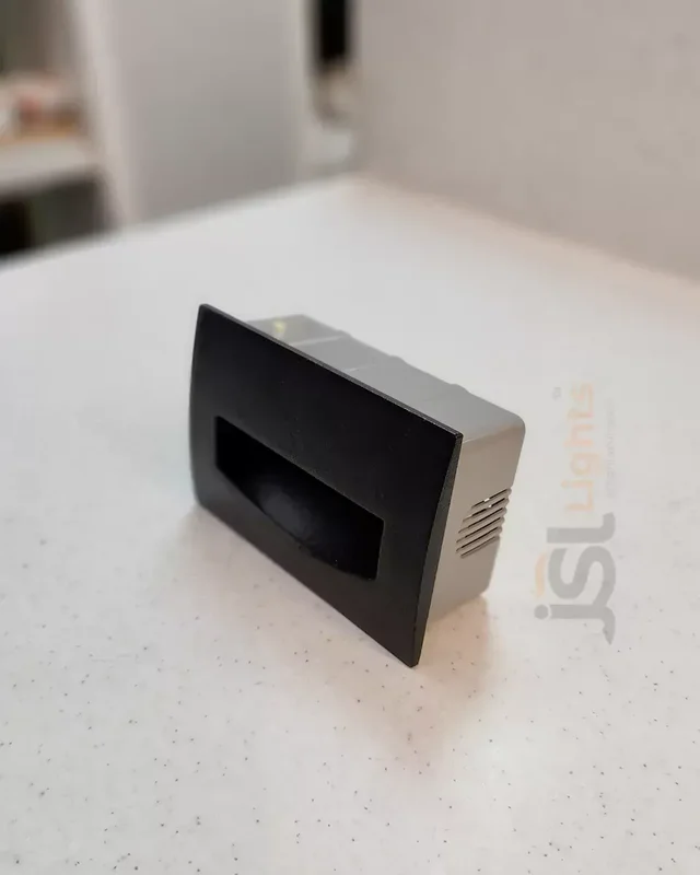 APRA AP7422 3W Square Black Foot Light - 5W, 3000K, Black