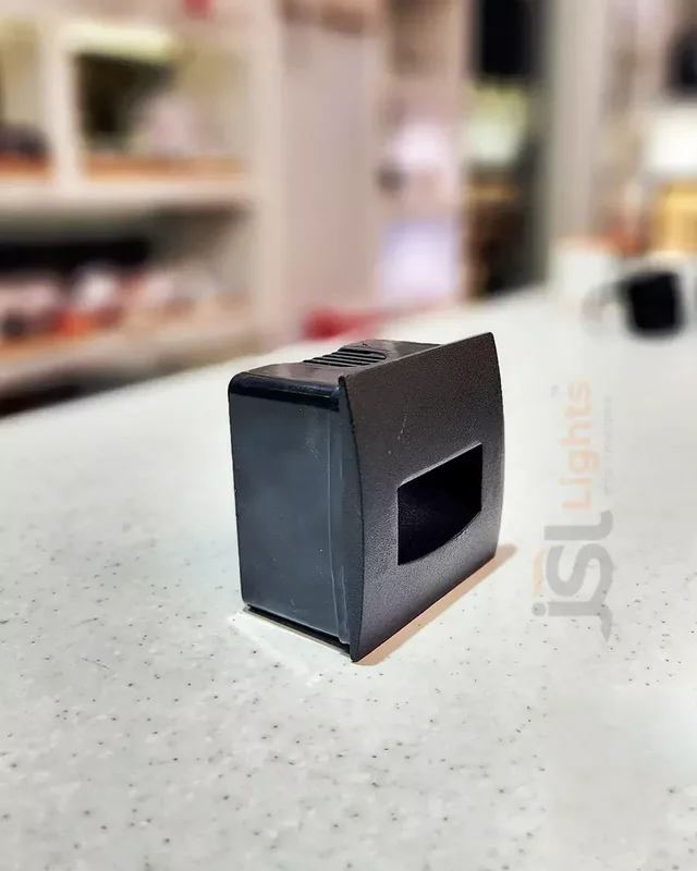 APRA AP7422 3W Square Black Foot Light - 3W, 3000K, Black
