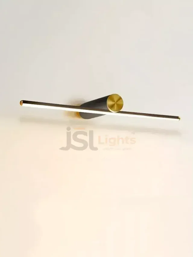 LX 775 Black GD Wall Mirror Light 3CCT - 12W, Black GD