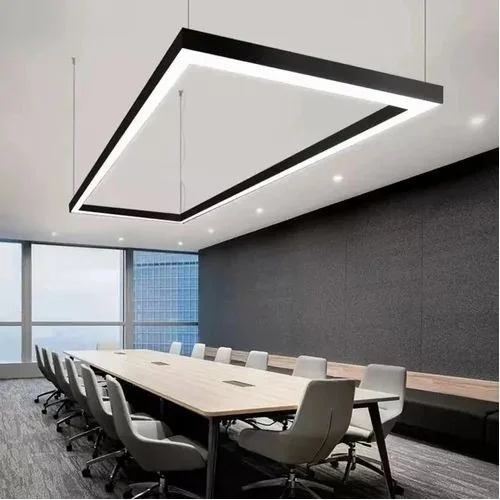 JSL LIGHT LED Office Hanging Light 1200×600mm for Conference Table & Commercial Office Lighting with Fulham Driver, Branded LED & 2-Year Warranty | JSL Lights