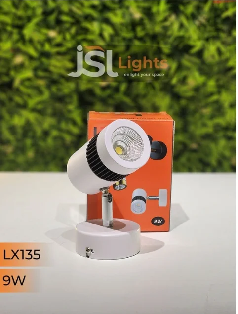 LX135 9W LED WALL SPOTLIGHT - 9W, 4000K, WHITE