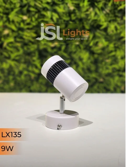 LX135 9W LED WALL SPOTLIGHT - 9W, 4000K, WHITE
