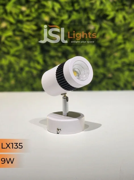 LX135 9W LED WALL SPOTLIGHT - 9W, 4000K, WHITE