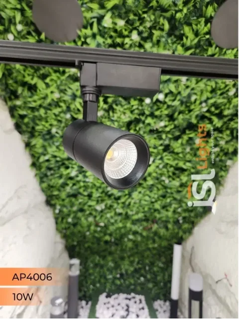 APRA AP4006 - 10W LED TRACK SPOTLIGHT - 10W, 4000K, BLACK