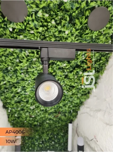 APRA AP4006 - 10W LED TRACK SPOTLIGHT - 10W, 4000K, BLACK
