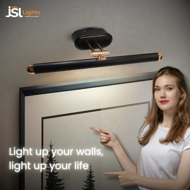 LX 776 6W White Rose Gold Picture Light | Wholesale & Importer Price – JSL Lights - 6W, Black RG