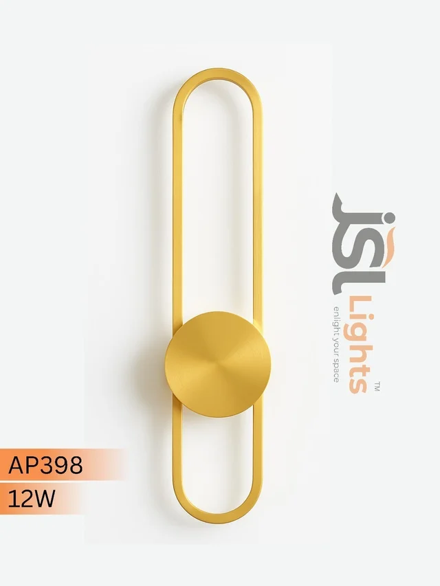 12W 3CCT Wall Decorative Light – LX398 Indoor Gold Finish