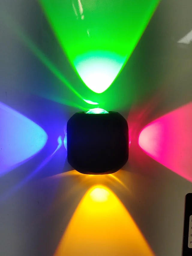 LX108 4Way RGB Auto Wall Decorative Led Light - RGB Still