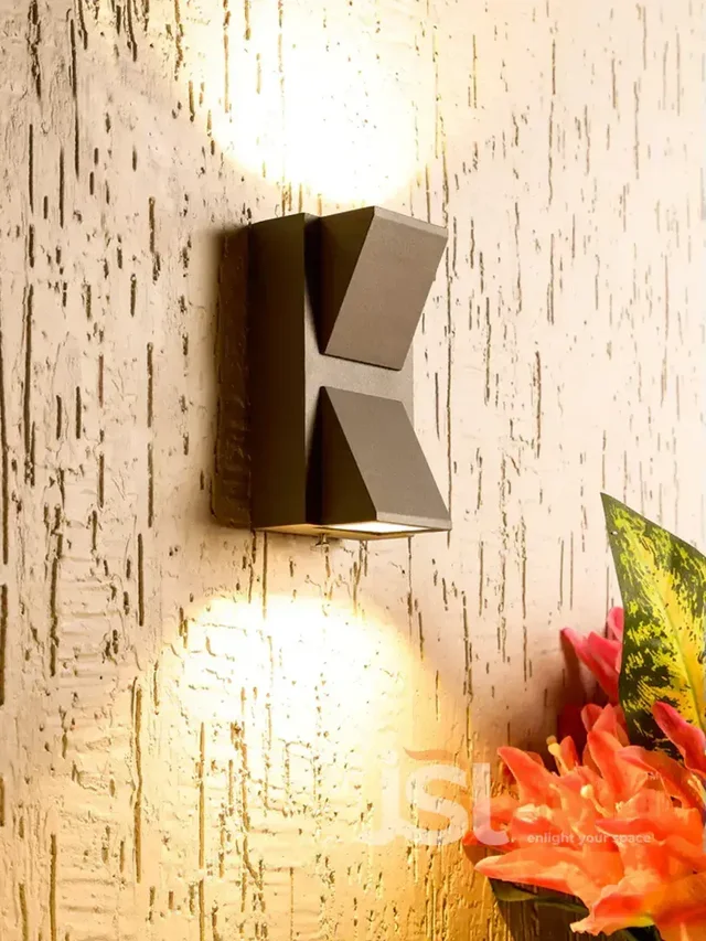 LX LX 059 6W Black Outdoor Down Wall LIGHT - 6W, WW
