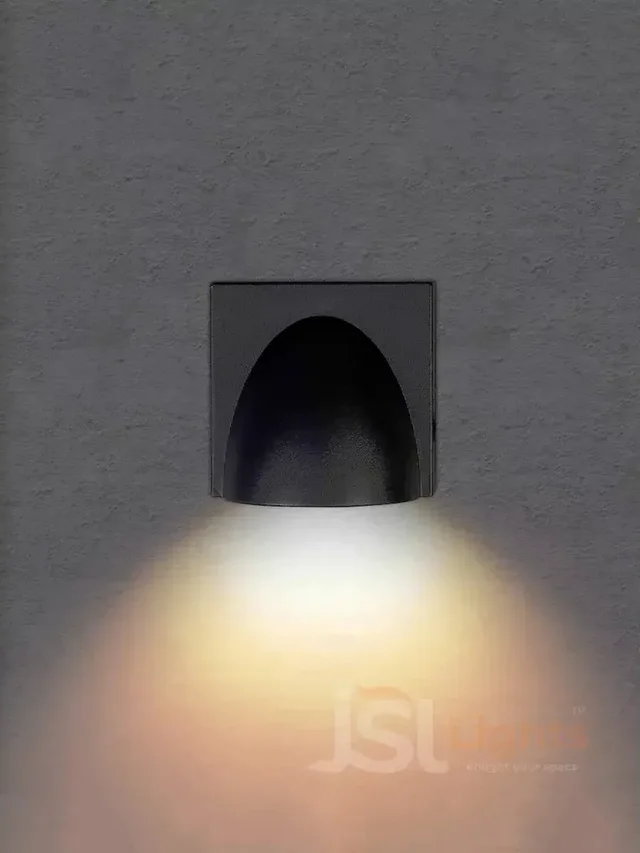 LX159 10W Black Outdoor Up Down Wall Light - 5W, 3000K
