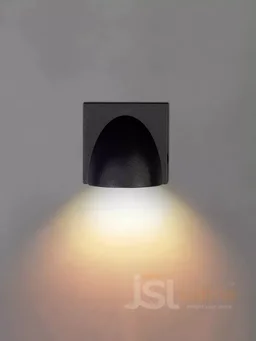 LX159 10W Black Outdoor Up Down Wall Light - 5W, 3000K