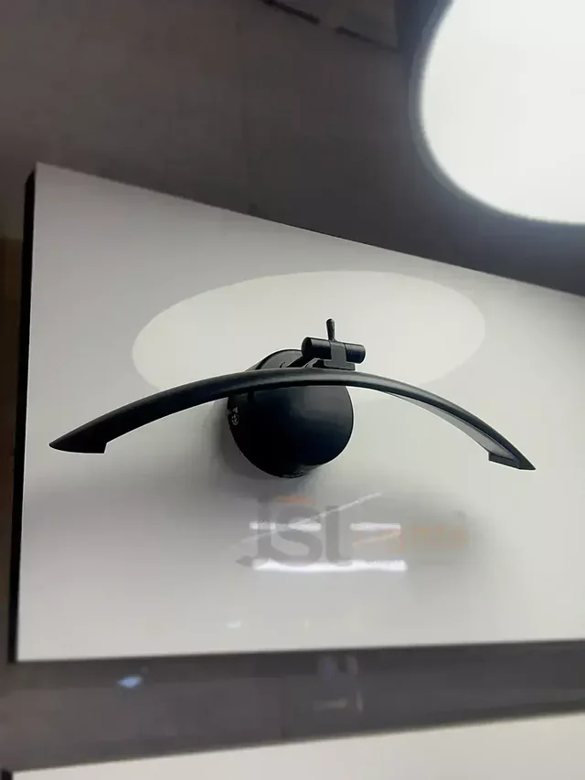 LX 876 6W Black Curve Mirror Light - 6W, 3CCT, Black