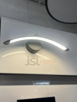 LX 876 6W Black Curve Mirror Light - 6W, 3CCT, Black