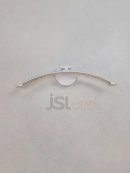LX 876 6W Black Curve Mirror Light - 6W, 3000K, White