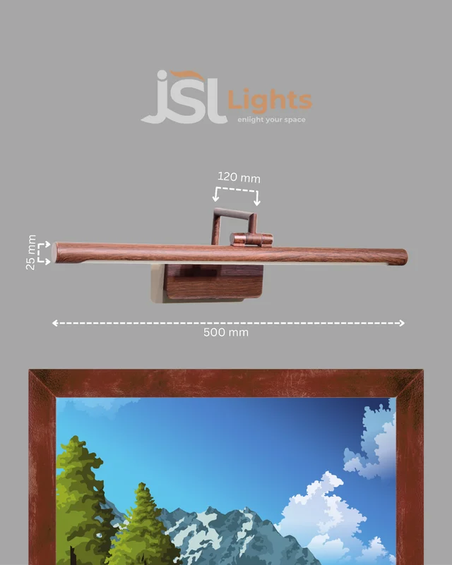 LX 375 12W WD Wall Mirror Light 3CCT - 12W, WD