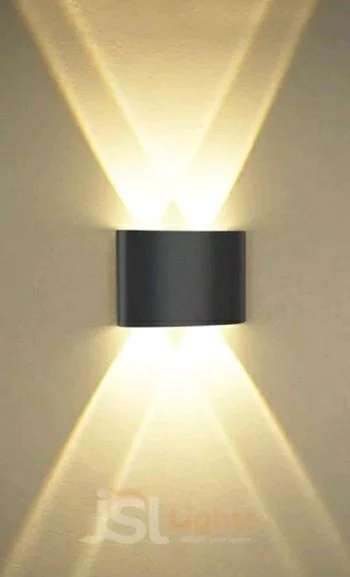 LX "LX 279 Up & Down Outdoor Wall Washer Light Warm white colour – Decorative LED Wall Light for Exterior Use" - 4W